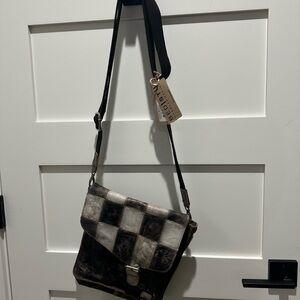 BED|STU Venice Beach II Black Crossbody Bag